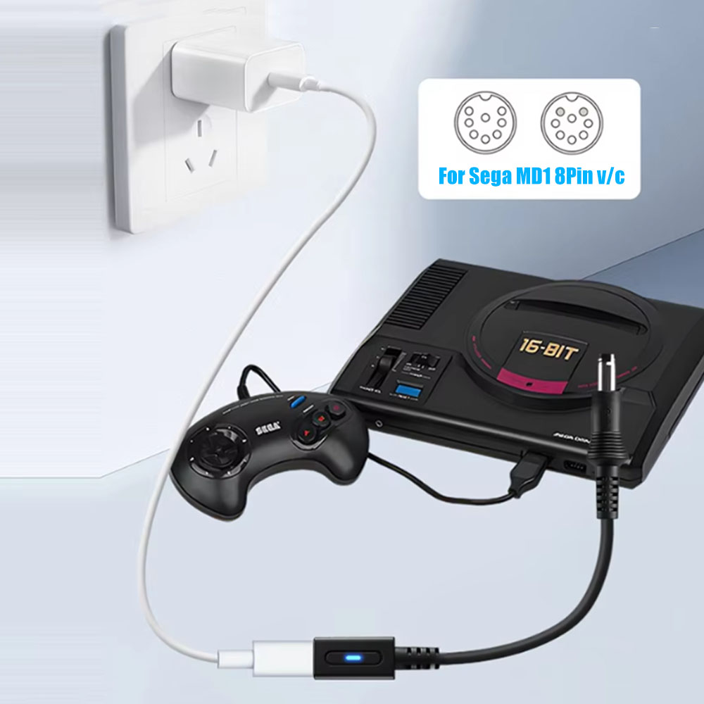 For SFC NES NEWFC Power Cable  - Gaming Console Generations recension och pris